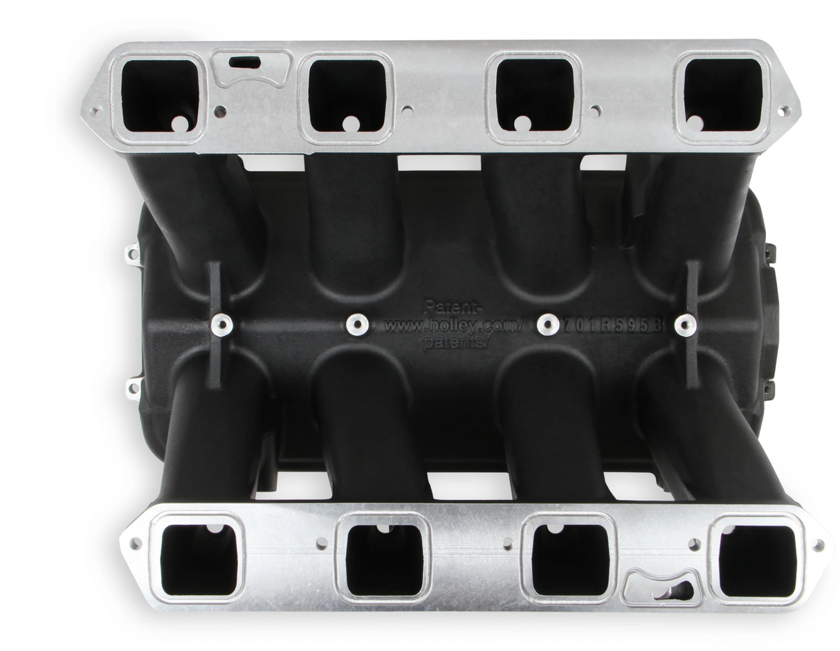 Holley® #300-653BK GEN III HEMI Hi-Ram EFI Intake Manifold Base
