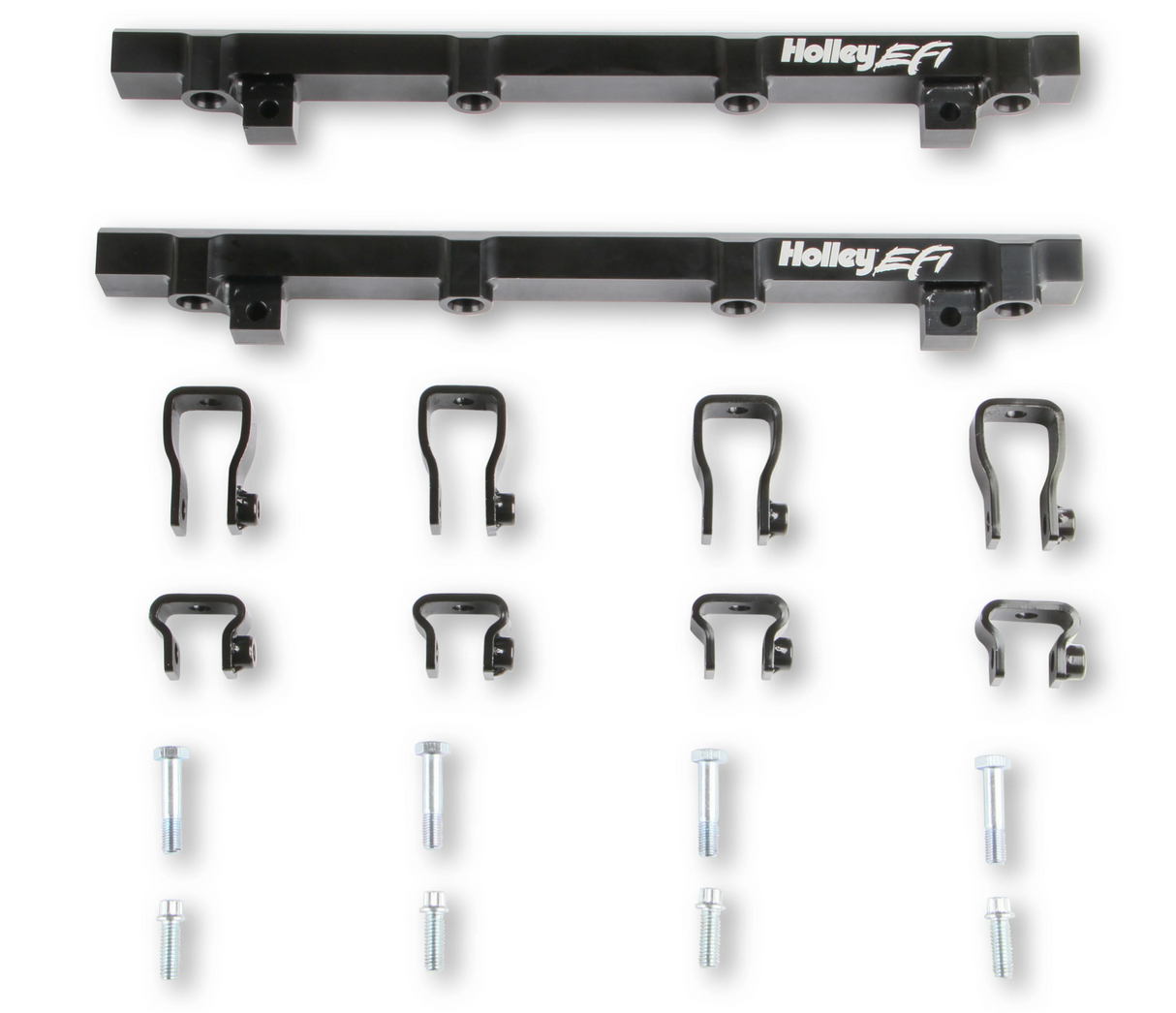 Holley® #300-620BK GM LS1/LS2/LS6 Modular Lo-Ram EFI Intake Manifold for LS 105mm Throttle Bodies