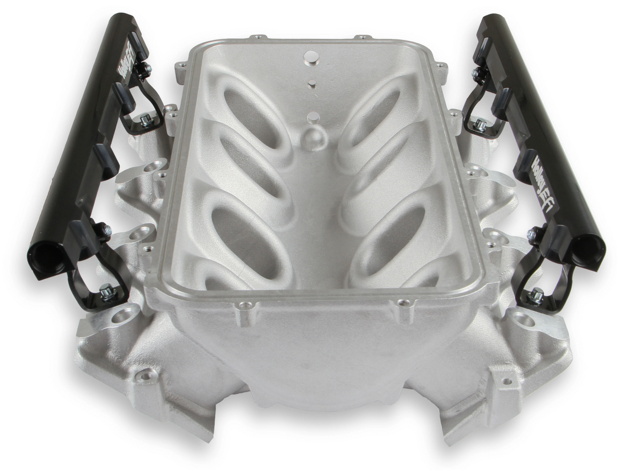 Holley® #300-620 GM LS1/LS2/LS6 Lo-Ram EFI Intake Manifold for LS 105mm Throttle Bodies