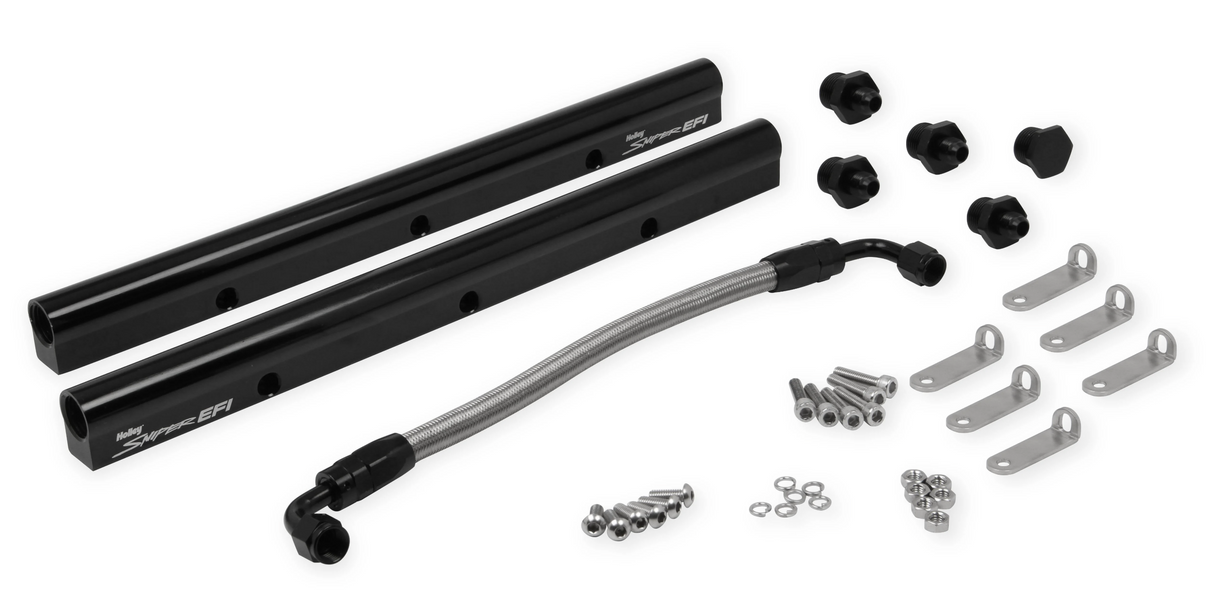 Holley® #820051 GM LS1/LS2/LS6 Sniper EFI Sheet Metal Fabricated Intake Manifold with Fuel Rail Kit