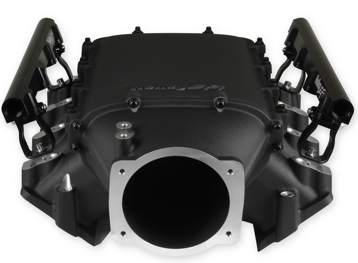 Holley® #300-680BK GM LS3/L92 Ultra Lo-Ram Intake Manifold with Single Injector