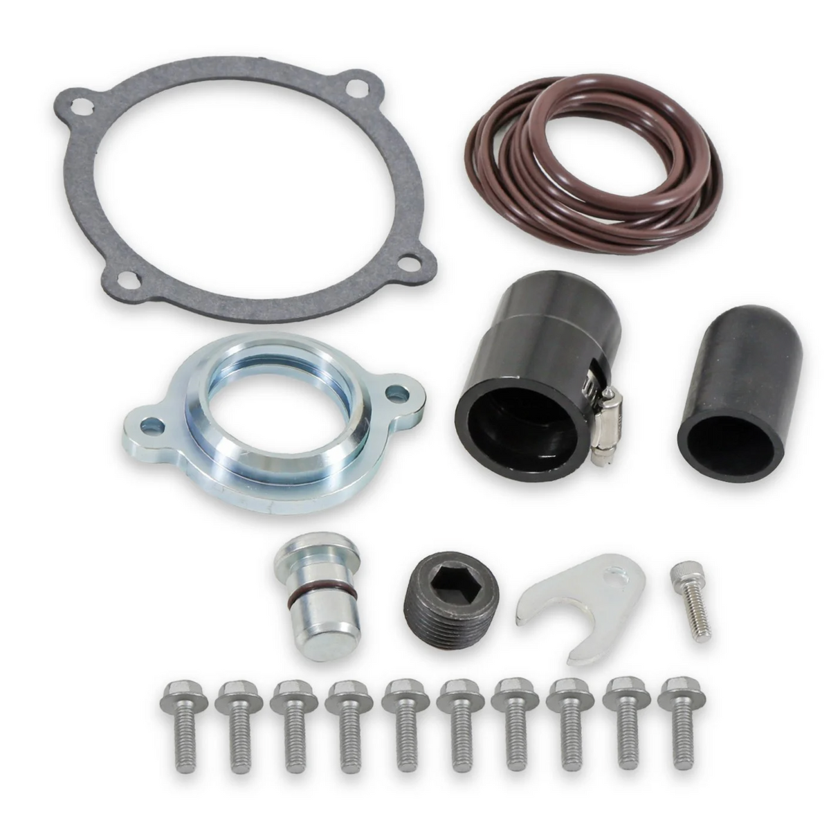 Holley® #300-900BK Ford 7.3L Godzilla Low-Profile Intake Manifold with Fuel Rails