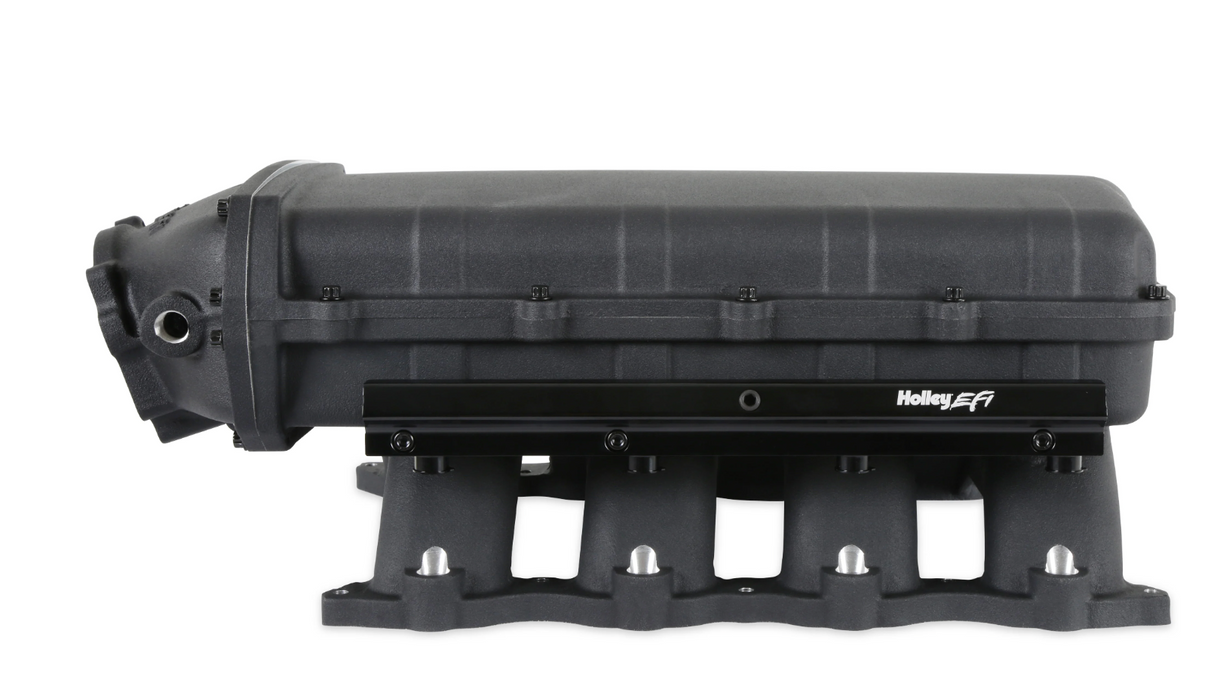 Holley® #300-912BK Ford Mustang GT/GT350/GT500 Lo-Ram Intake Manifold for 90mm Throttle Bodies