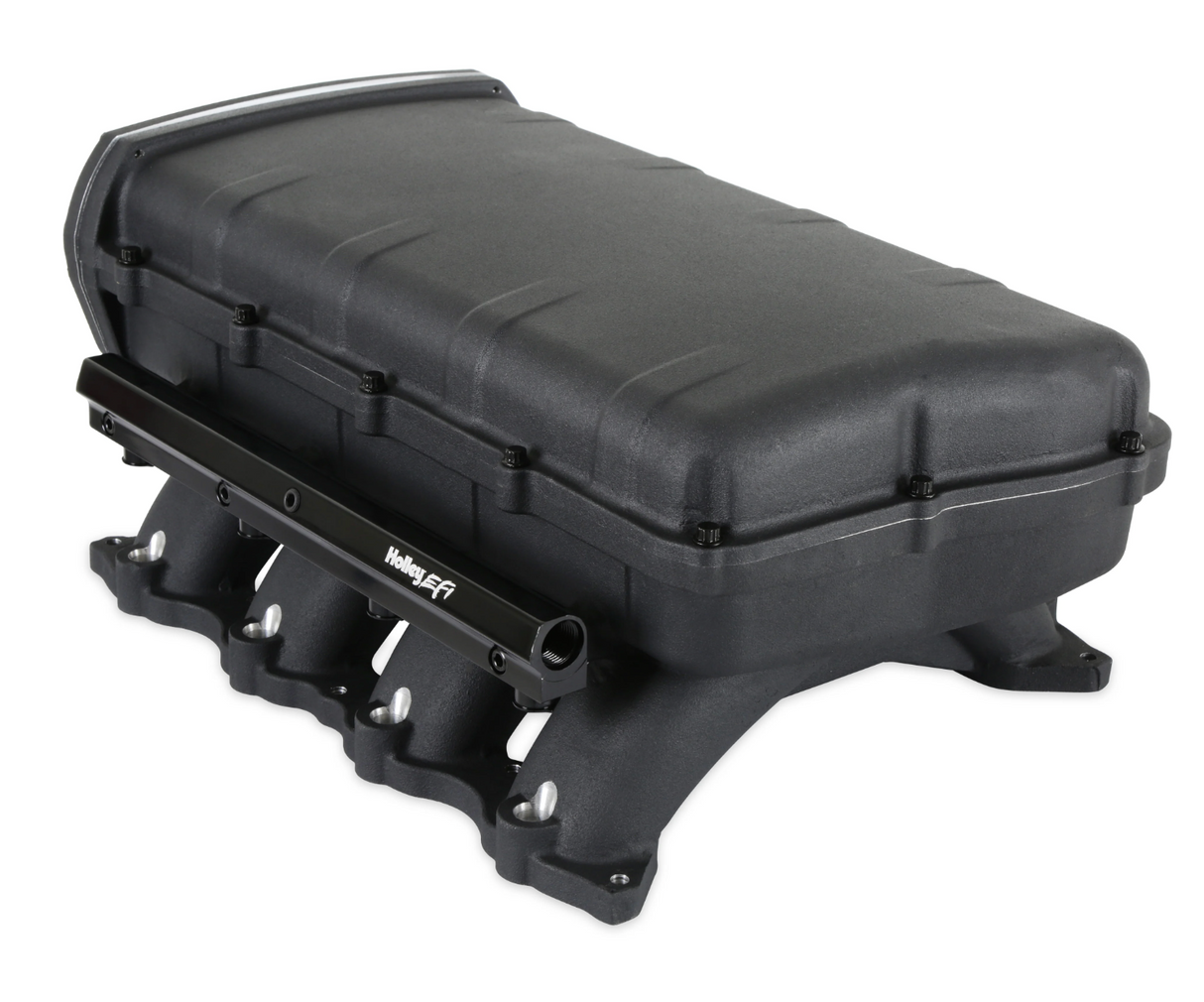 Holley® #300-912BK Ford Mustang GT/GT350/GT500 Lo-Ram Intake Manifold for 90mm Throttle Bodies