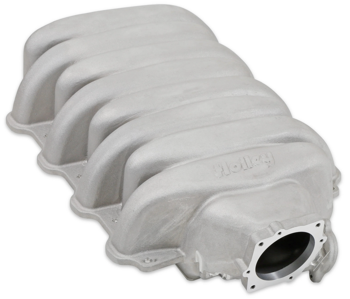 Holley® #300-900 Ford 7.3L Godzilla Low-Profile Intake Manifold for Drive by Cable Throttle Bodies