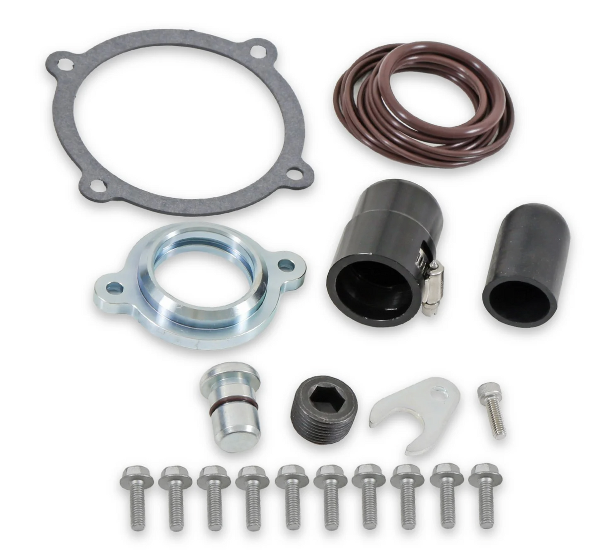 Holley® #300-900 Ford 7.3L Godzilla Low-Profile Intake Manifold for Drive by Cable Throttle Bodies