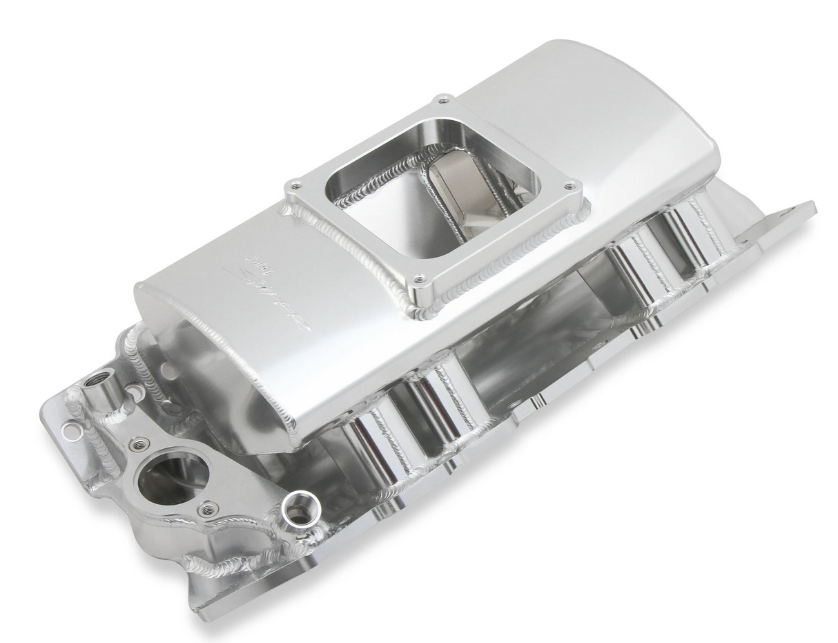 Holley® #835161 Big Block Chevy Fabricated BBC Single Plane Intake Manifold