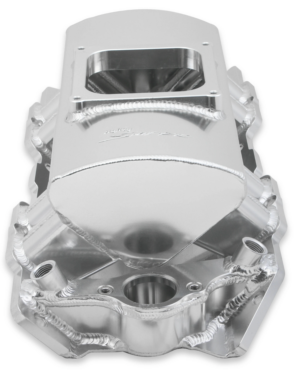 Holley® #835161 Big Block Chevy Fabricated BBC Single Plane Intake Manifold