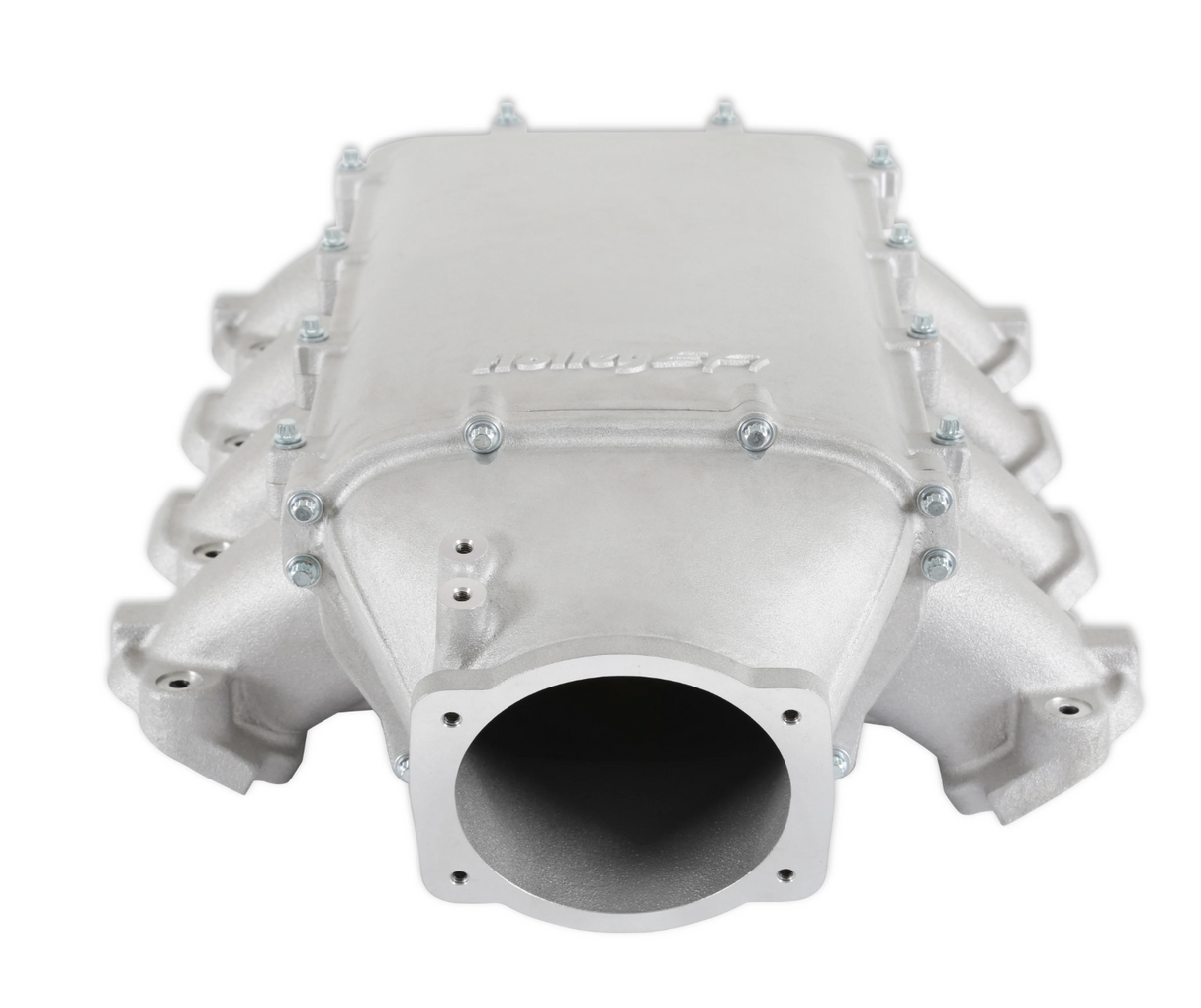 Holley® #300-716 GM GEN V LT1 Ultra Lo-Ram Intake Manifold (Front Feed-OE Direct Injection Only-Satin Finish)