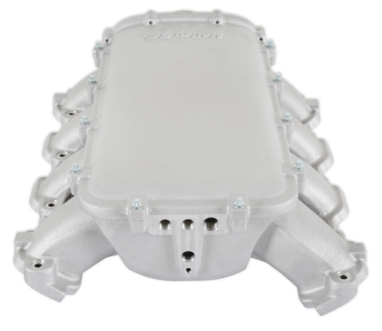 Holley® #300-716 GM GEN V LT1 Ultra Lo-Ram Intake Manifold (Front Feed-OE Direct Injection Only-Satin Finish)