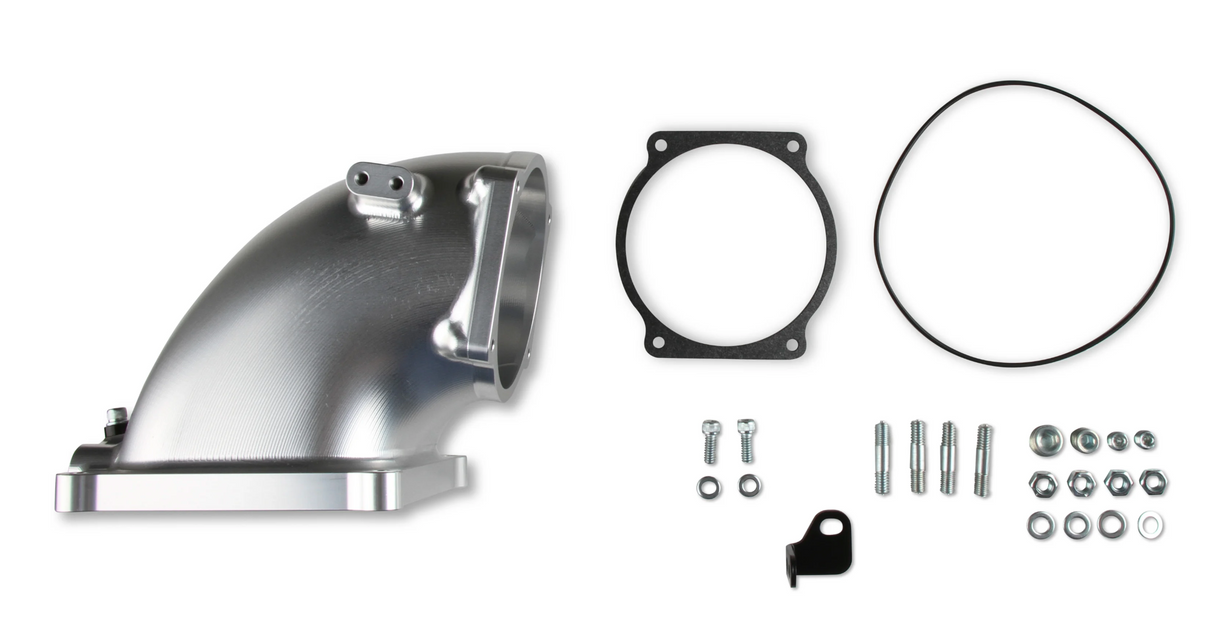 Holley® #300-253 GM LS Billet 4500 EFI Throttle Body Intake Elbow