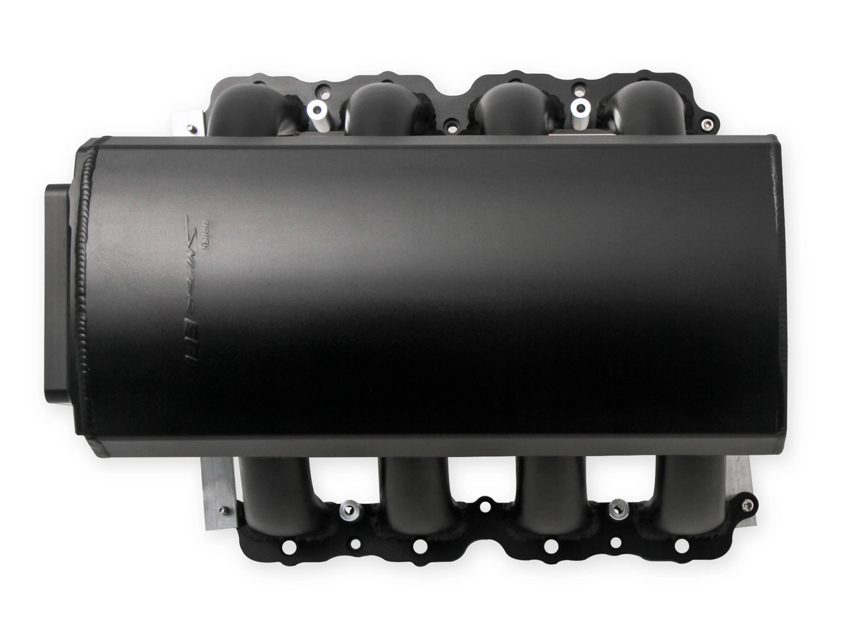 Holley® #829082 Ford 4.6L 3-Valve Sniper EFI Sheet Metal Fabricated Intake Manifold for 130mm Throttle Bodies