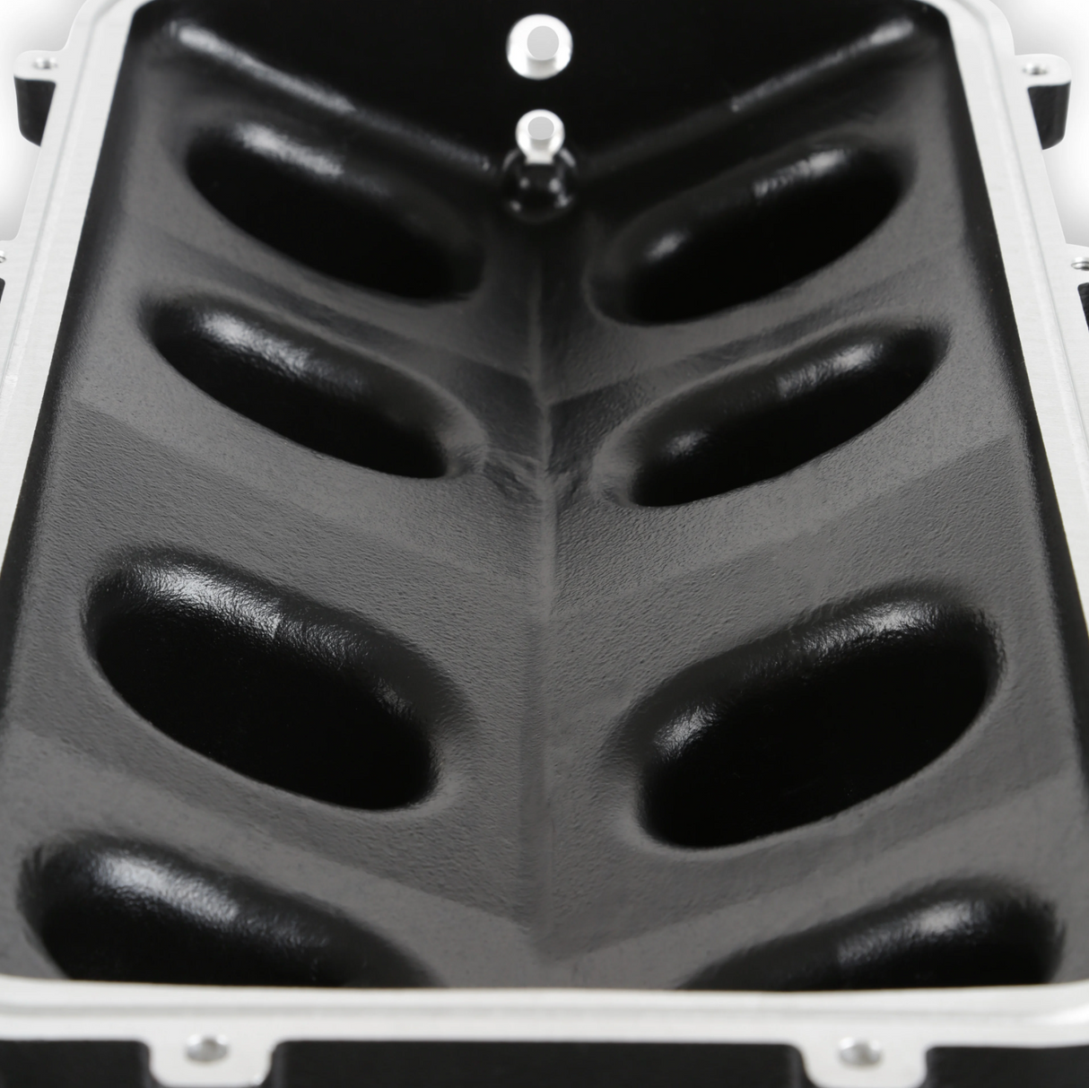 Holley® #300-226BK GM LS1/LS2/LS6 Cathedral Port Carbureted Intake Manifold Base