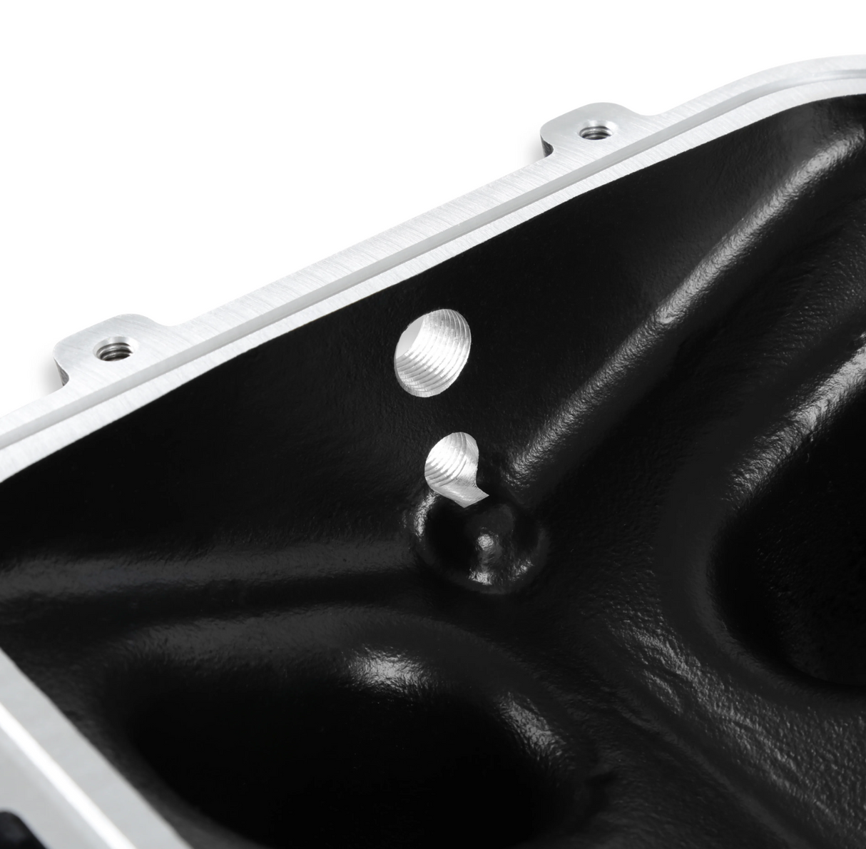 Holley® #300-226BK GM LS1/LS2/LS6 Cathedral Port Carbureted Intake Manifold Base