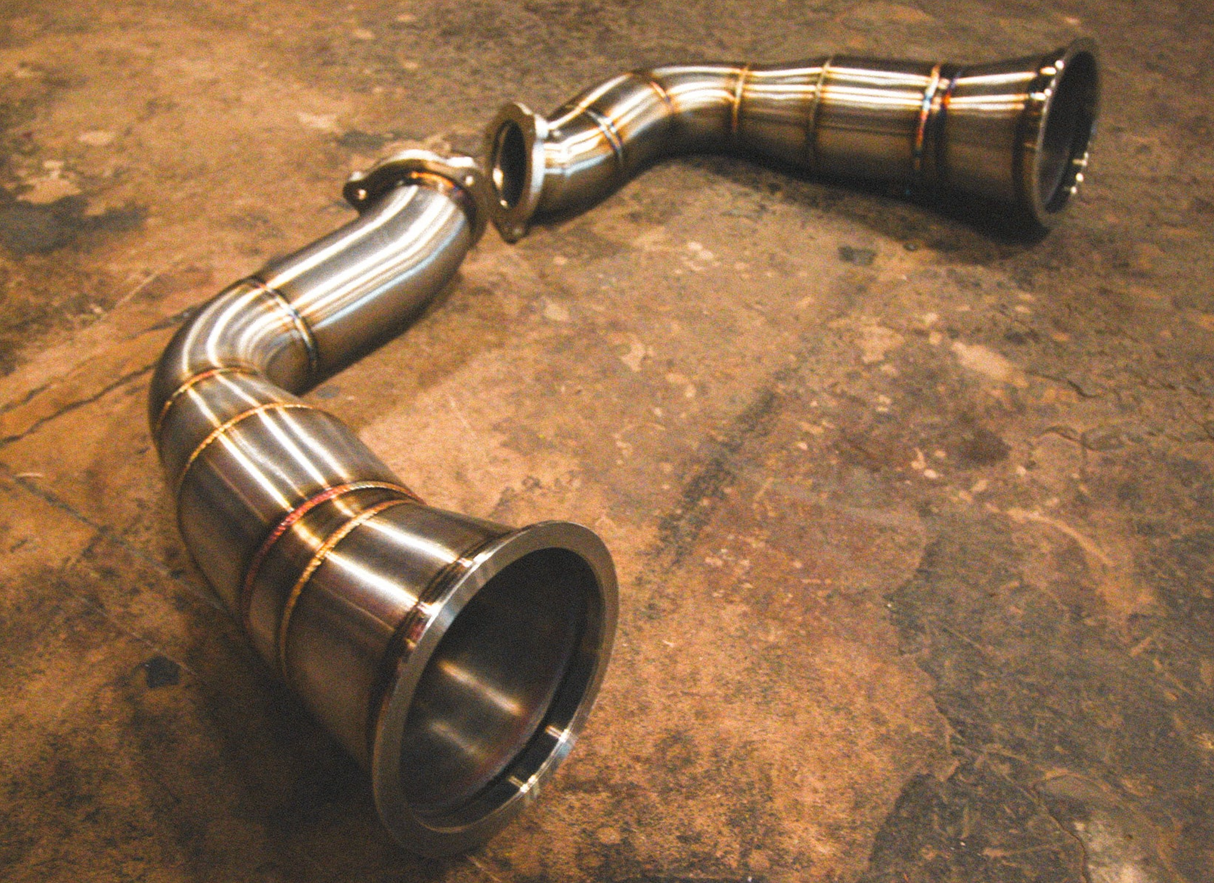 Valvetronic Designs® Lamborghini Urus Valved Titanium Cat-Back Exhaust with Quad 4" OD Tips