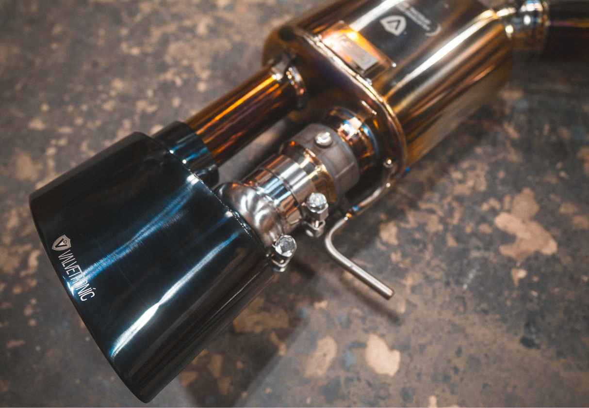 Valvetronic Designs® Audi RS6 / RS7 C8 Valved Titanium Cat-Back Exhaust with Quad 4" OD Tips