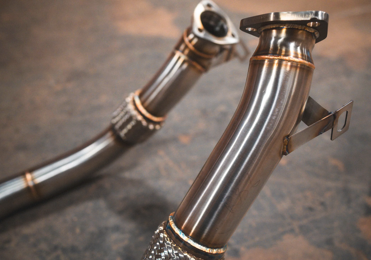 Valvetronic Designs® Audi RS6 / RS7 C8 Valved Titanium Cat-Back Exhaust with Quad 4" OD Tips