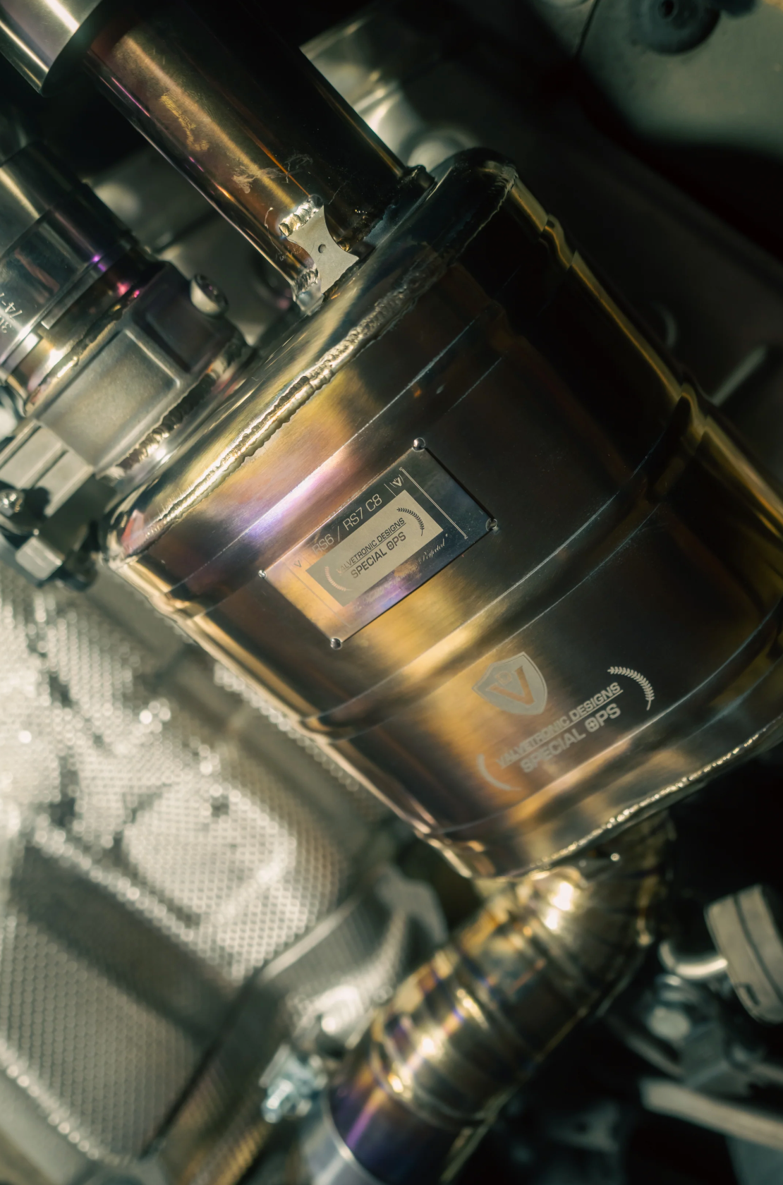 Valvetronic Designs® Audi RS6 / RS7 C8 Valved Titanium Cat-Back Exhaust with Quad 4" OD Tips
