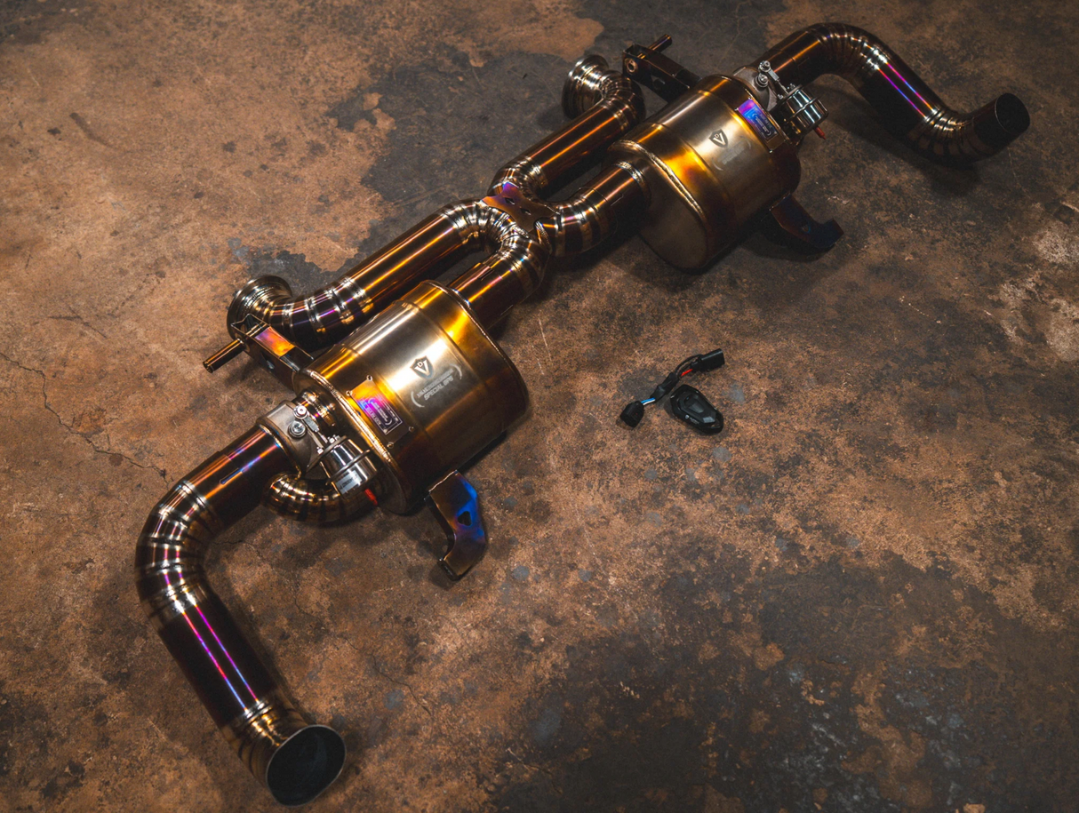 Valvetronic Designs® Audi R8 Valved Sport Titanium Cat-Back Exhaust System