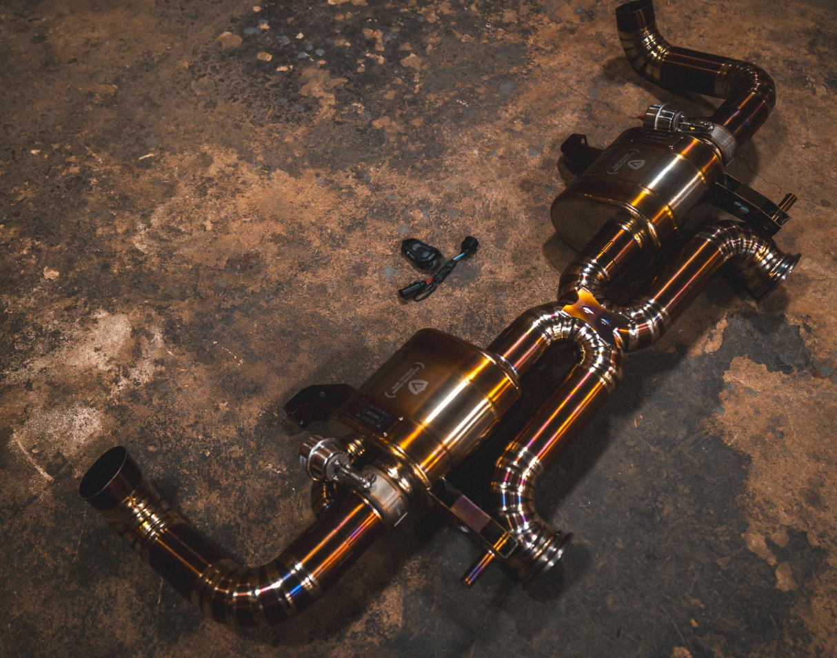 Valvetronic Designs® Audi R8 Valved Sport Titanium Cat-Back Exhaust System