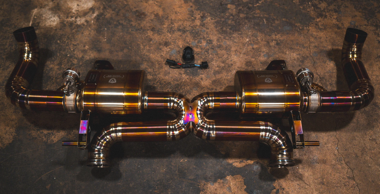 Valvetronic Designs® Audi R8 Valved Sport Titanium Cat-Back Exhaust System