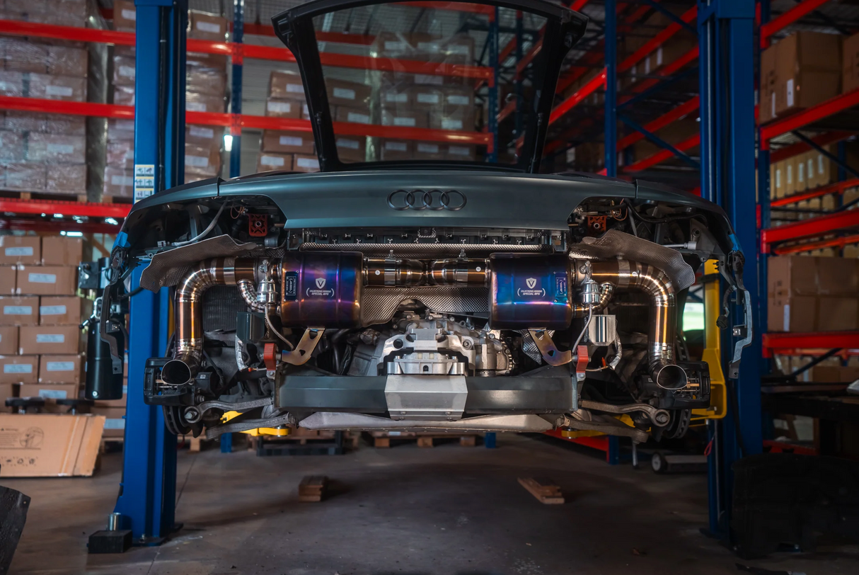 Valvetronic Designs® Audi R8 Valved Sport Titanium Cat-Back Exhaust System