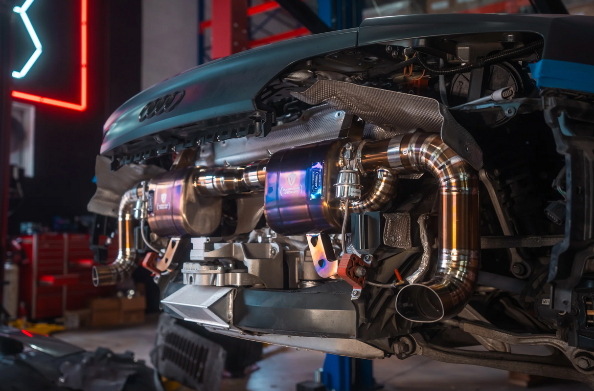 Valvetronic Designs® Audi R8 Valved Sport Titanium Cat-Back Exhaust System