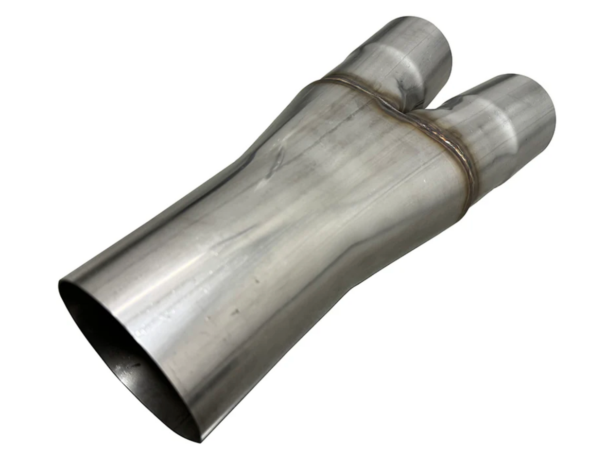 Speed Engineering® #25-1145 Universal Y-Pipe (3" Inlet/4" Outlet)