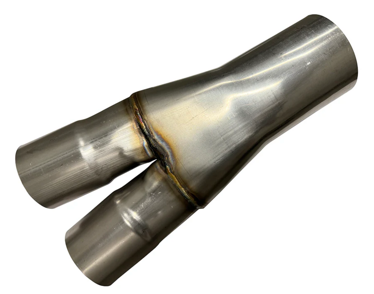 Speed Engineering® #25-1145 Universal Y-Pipe (3" Inlet/4" Outlet)