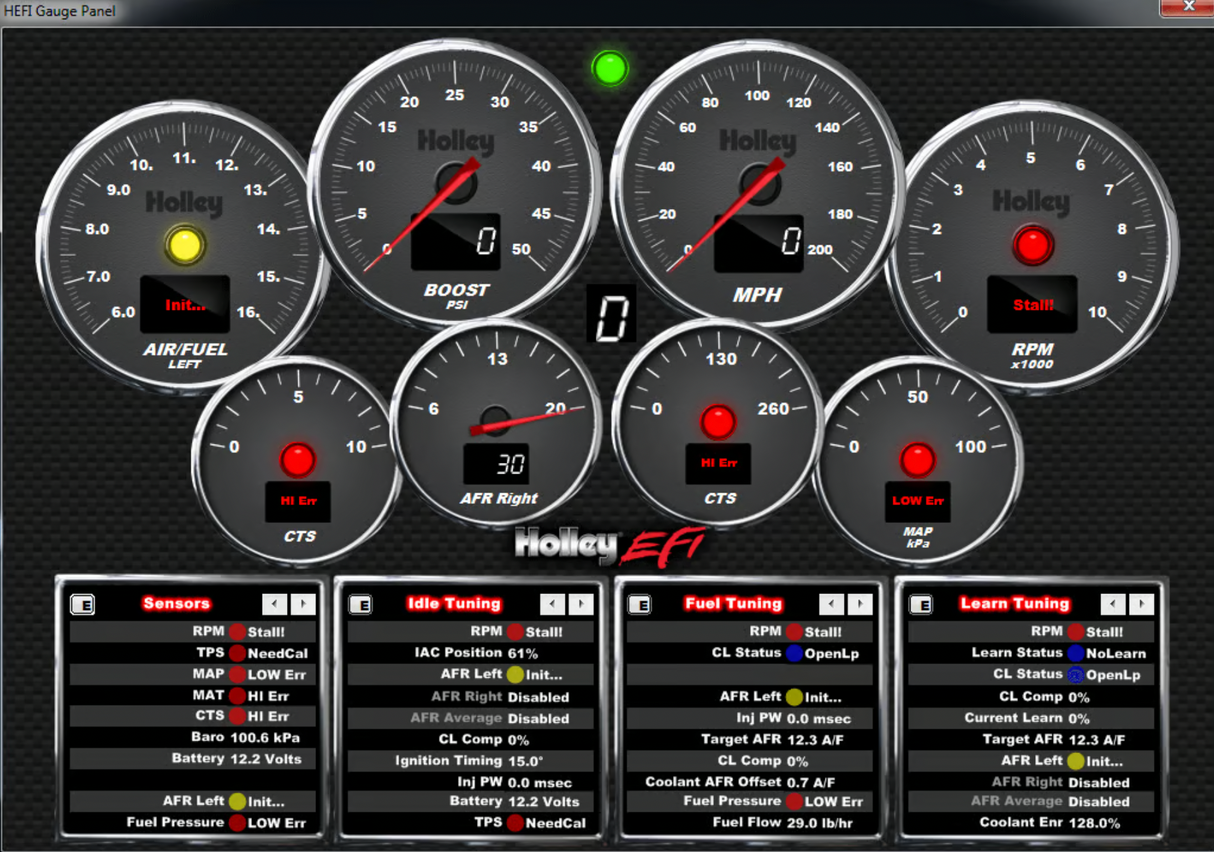 Holley® #VK080006 GM LS1/LS2/LS6 (24x/1x) Dominator EFI Kit