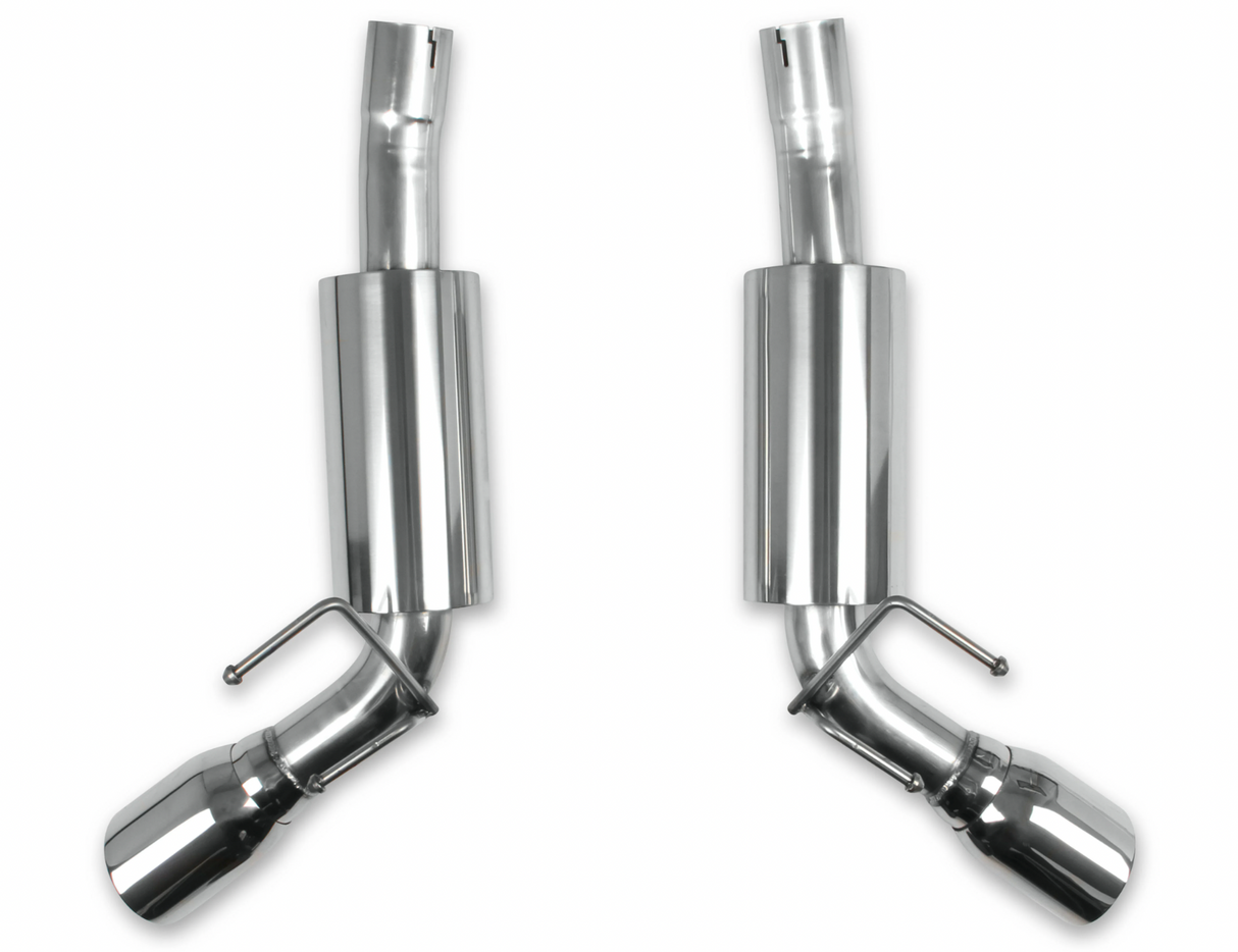 FlowTech #51600FLT (10-15) Camaro SS 2.5" 304SS Axle-Back Exhaust with 4" OD Tips