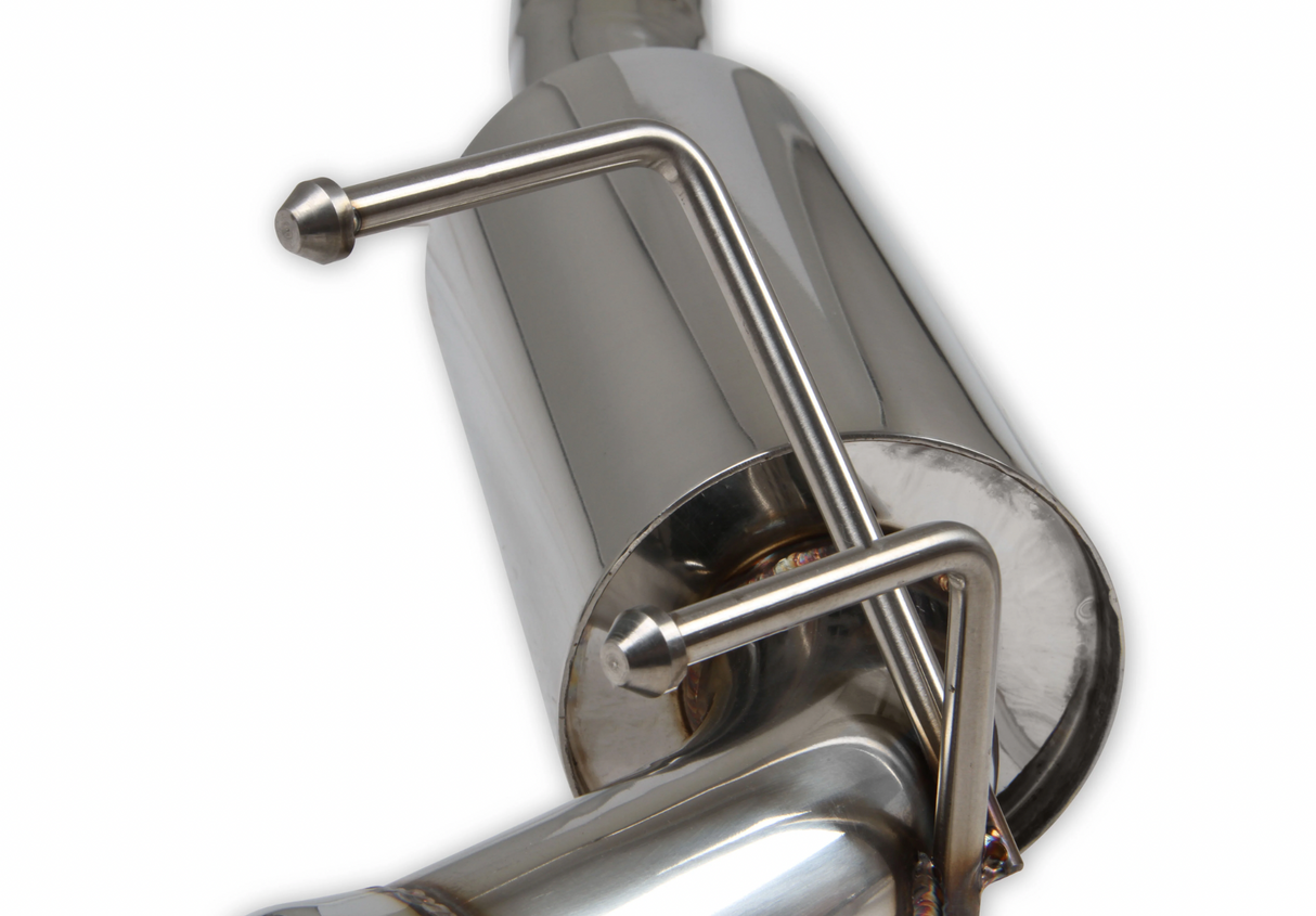 FlowTech #51600FLT (10-15) Camaro SS 2.5" 304SS Axle-Back Exhaust with 4" OD Tips
