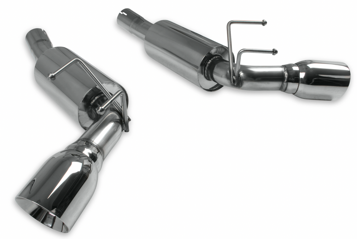 FlowTech #51600FLT (10-15) Camaro SS 2.5" 304SS Axle-Back Exhaust with 4" OD Tips