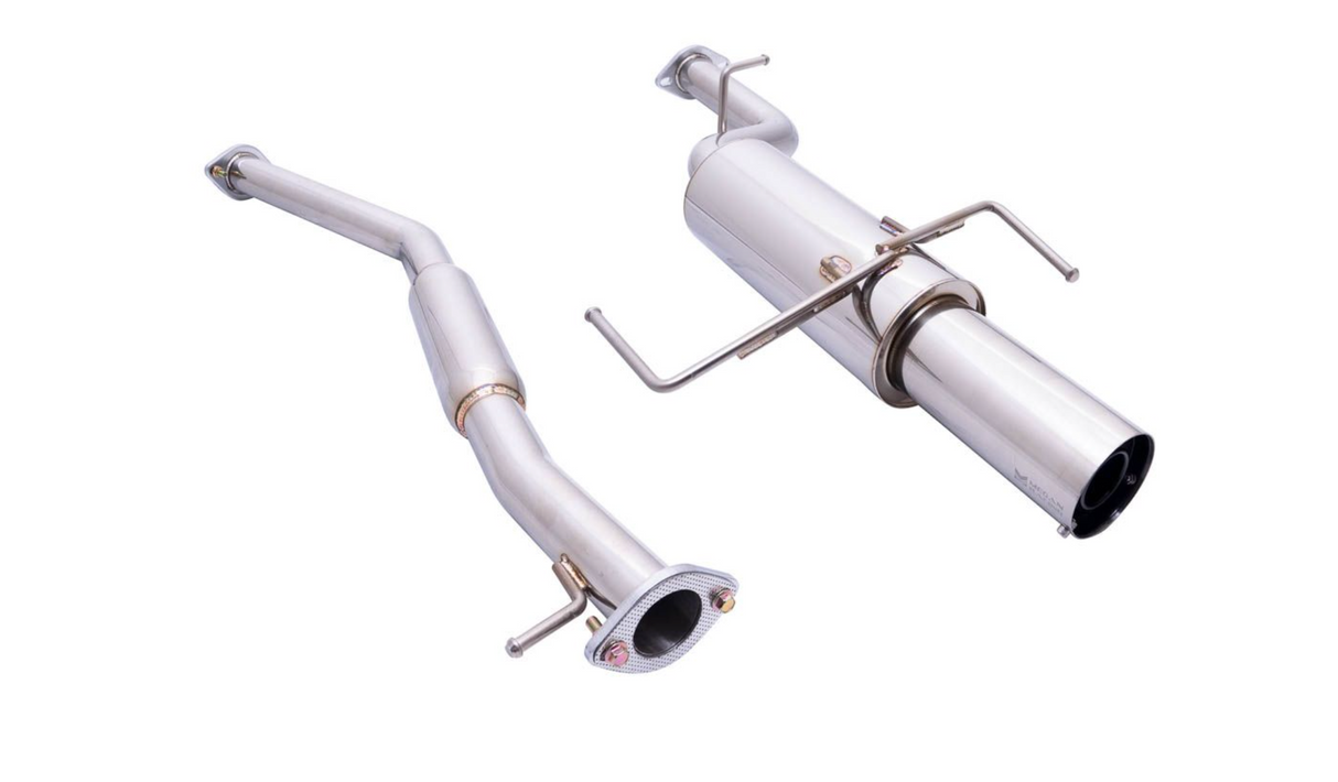 Megan Racing® (95-98) Nissan 240SX NA Type 304SS 2.5" Cat-Back Exhaust with 4" OD Tip