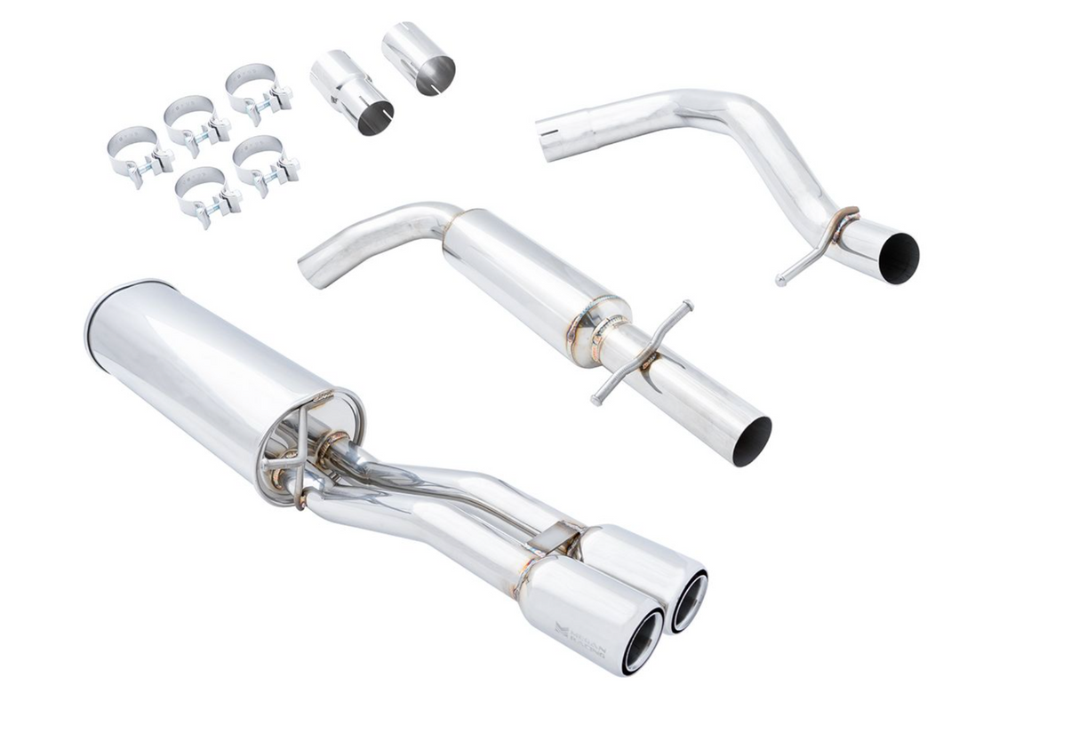 Megan Racing® (03-05) Volkswagen Jetta 1.8/2.0 Turbo Type 304SS 2.5" Cat-Back Exhaust with 3" OD Tips
