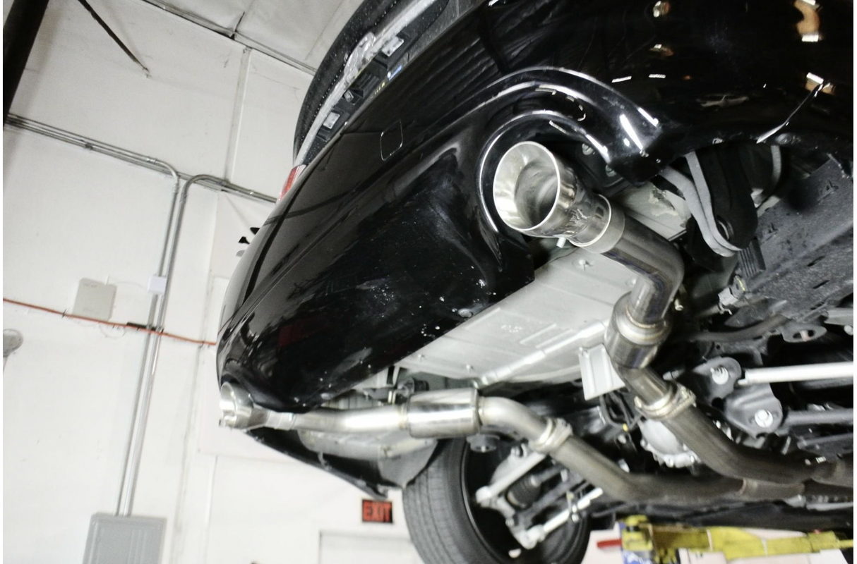 Megan Racing® (16+) Infiniti Q50 304SS 3" Cat-Back Exhaust with 4" OD Burnt Tips