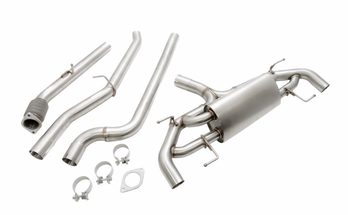 Megan Racing® (16-25) Alfa Romeo Giulia 304SS 3" Cat-Back Exhaust with