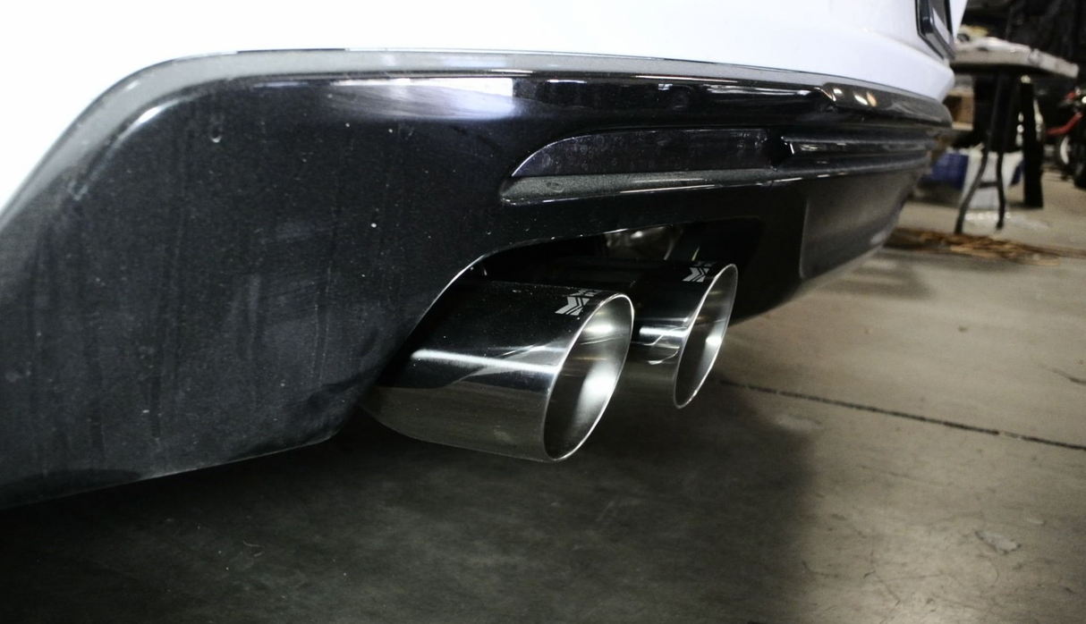 Megan Racing® (16-18) Camaro SS 304SS 2.5" Axle-Back Exhaust with Quad 4" OD Tips