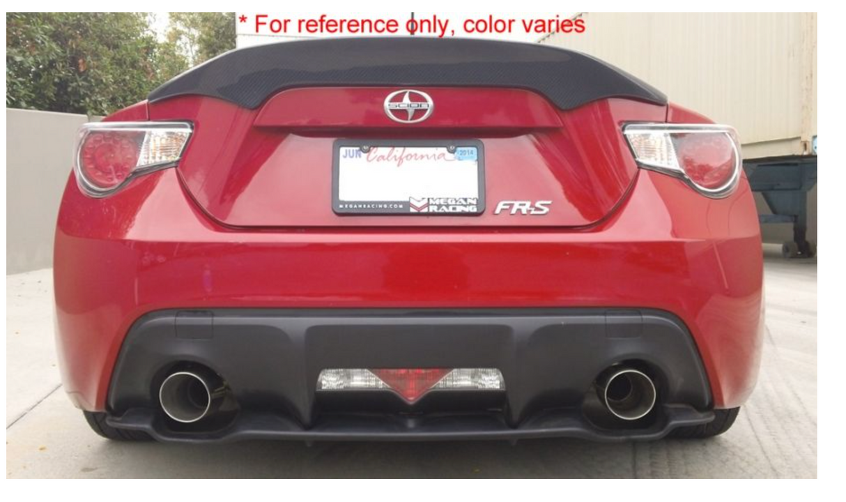 Megan Racing® (12-20) BRZ/FR-S/86 304SS 3" Cat-Back Exhaust with 4" OD Tips