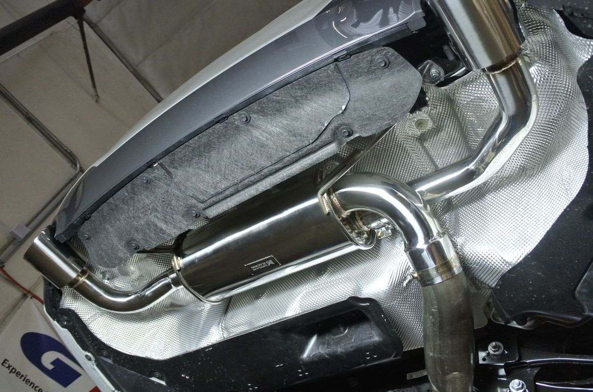 Megan Racing® BMW 3-Series G20 B48B20 304SS 2.5" Axle-Back Exhaust with 4" OD Tips