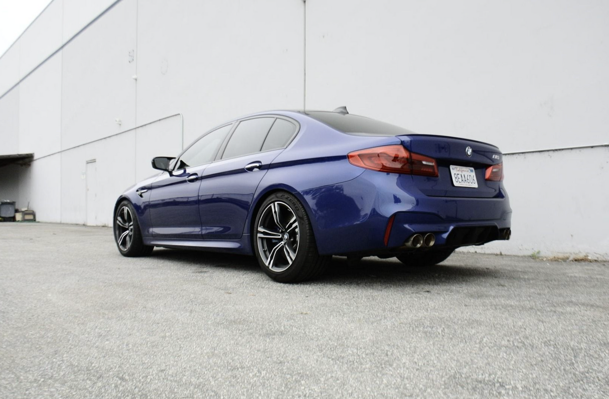 Megan Racing® (18-23) BMW M5 F90 304SS 2.5" Supremo Axle-Back Exhaust with 4" OD Polished Tips