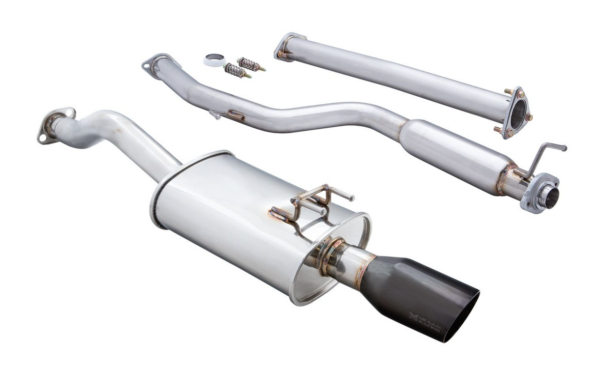 Megan Racing® (12-15) Honda Civic Si OE-RS 304SS 2.5" Cat-Back Exhaust wtih 4" OD Black Tip