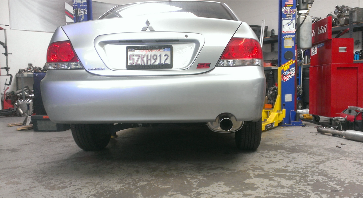 Megan Racing® (02-06) Mitsubishi Lancer OE-RS 304SS 3" Cat-Back Exhaust with 4" OD Tip