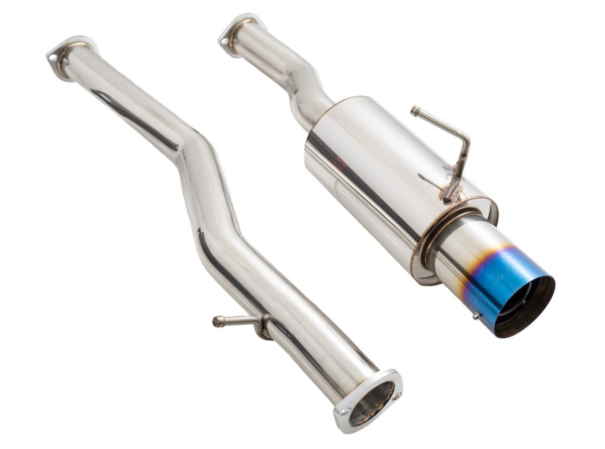 Megan Racing® Infiniti G37/Q60 304SS 3" Cat-Back Exhaust with 4" OD Burnt Tip