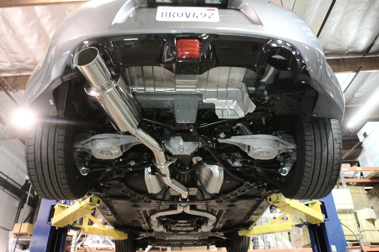Megan Racing® Infiniti G37/Q60 304SS 3" Cat-Back Exhaust with 4" OD Burnt Tip
