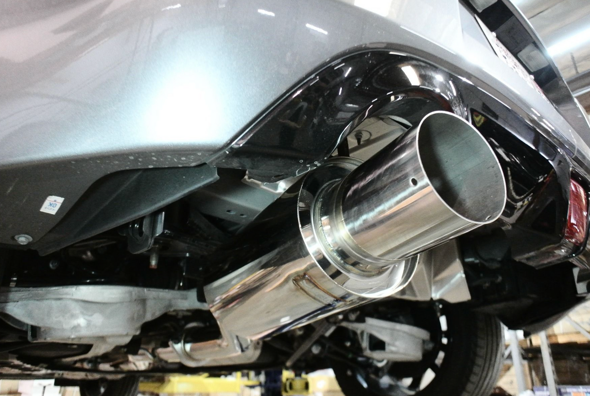 Megan Racing® Infiniti G37/Q60 304SS 3" Cat-Back Exhaust with 4" OD Burnt Tip