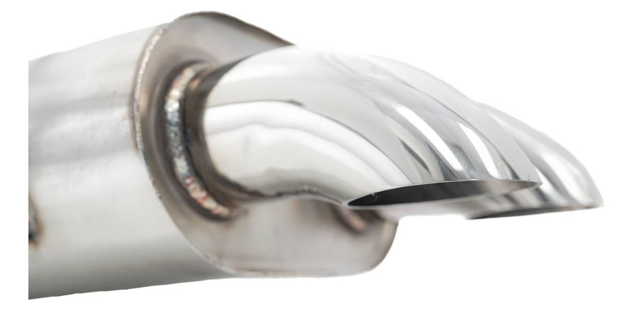 Megan Racing® (14-21) Toyota Tundra 304SS 3" Cat-Back Exhaust with Turn Down Exit (Crew Cab)