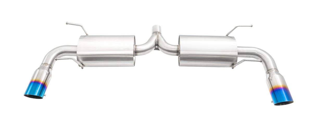 Megan Racing 08-13 Mazda RX-8 1.8L Cat-Back Exhaust with 4" OD Burnt T…