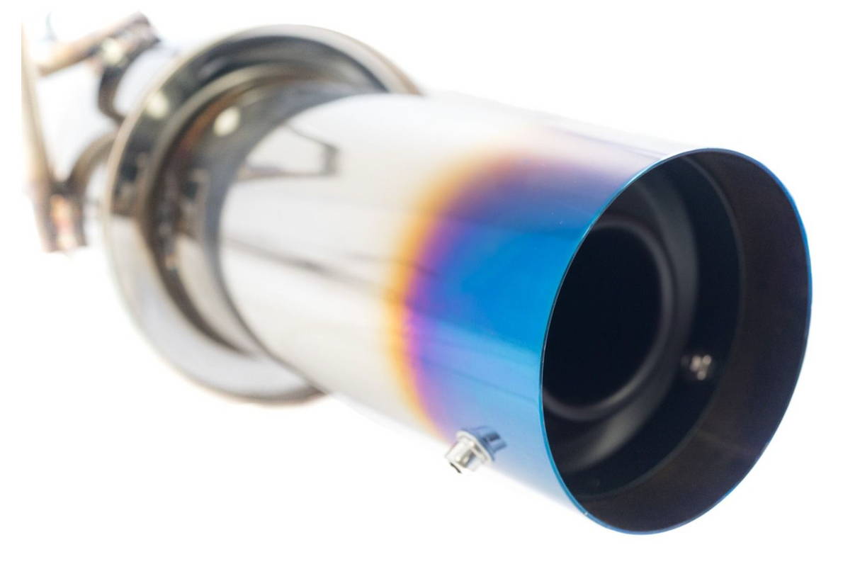 Megan Racing® (89-93) Mazda Mx-5 Miata 304SS 3" Cat-Back Exhaust with 4.5: OD Burnt Tip