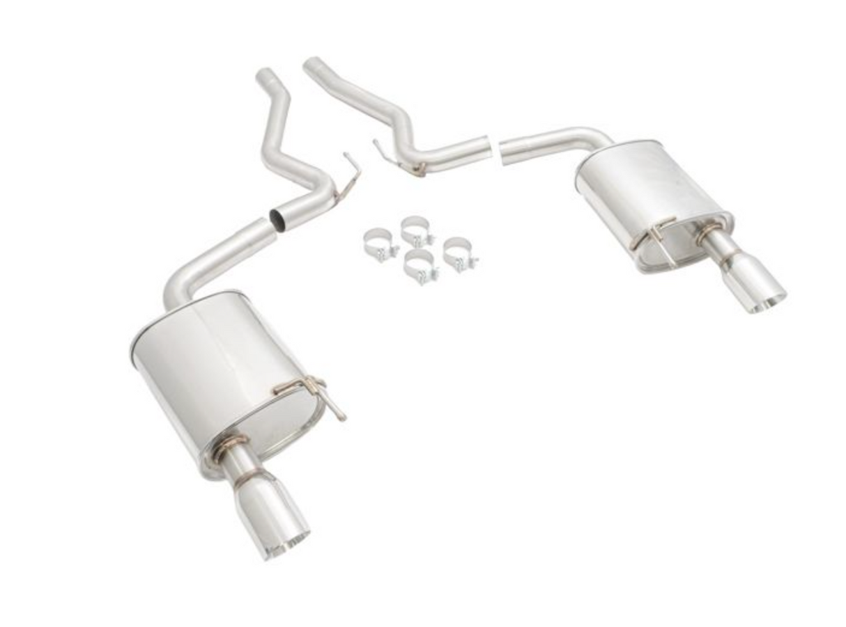 Megan Racing® (15-17) Mustang EcoBoost 304SS 3" Cat-back Exhaust with 4" OD Tips